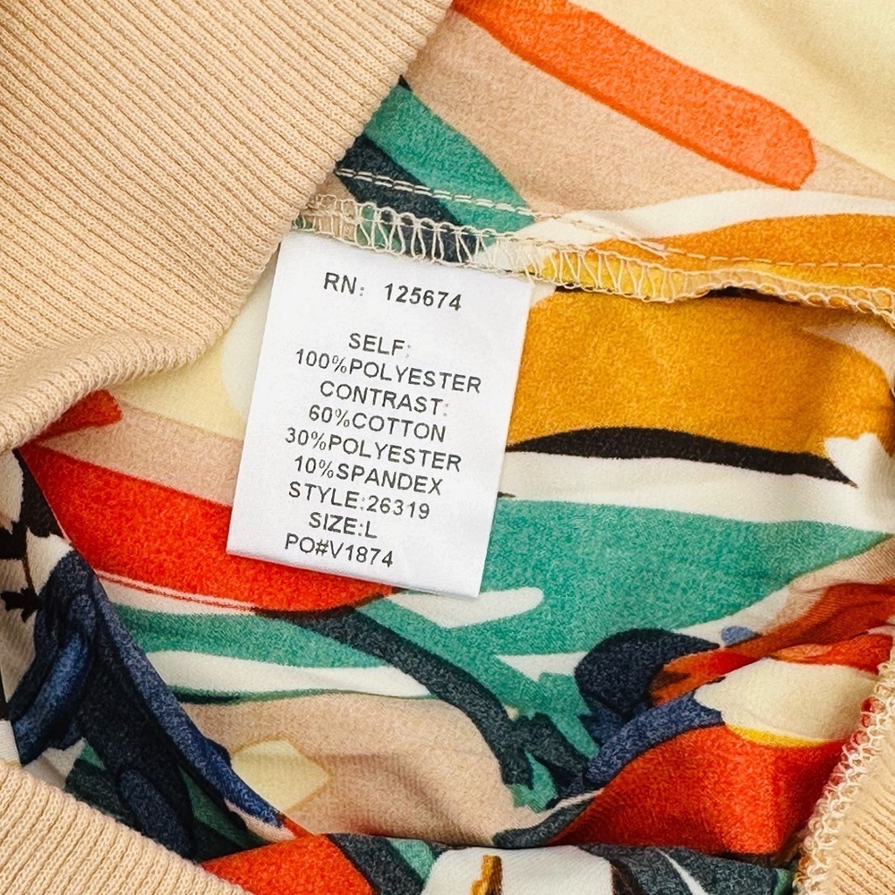 Good time U.S.A Colorful Patterned Women's Jacket - Picture 4 of 7